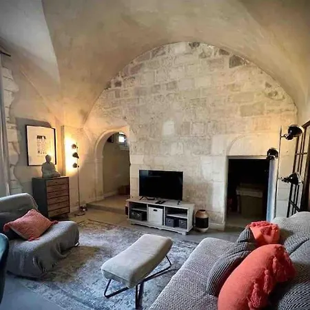 Au Pays De Gide Appart Feutre Dans Un Chateau Lussan  Exterior photo